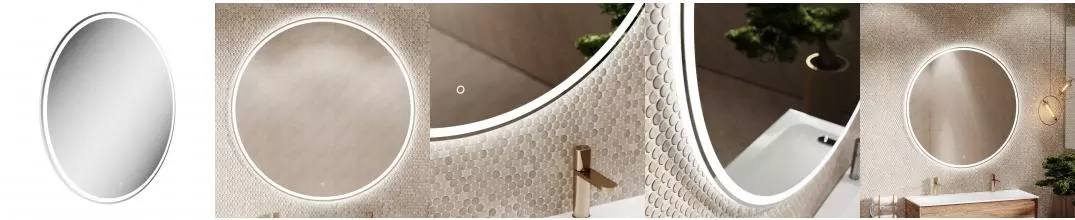 Зеркало «Sancos» Bella Led D 120 с подсветкой