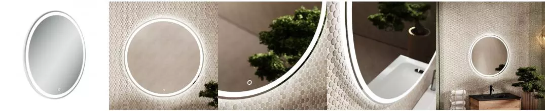 Зеркало «Sancos» Bella Led D 60 с подсветкой Зеркало «Sancos» Bella Led D 60 с подсветкой