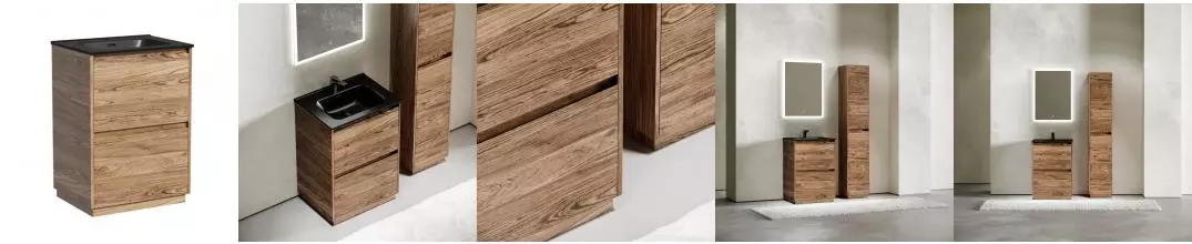 Тумба с раковиной «Sancos» Libra Floor 60 (Element 61/46 black) дуб чарльстон Тумба с раковиной «Sancos» Libra Floor 60 (Element 61/46 black) дуб чарльстон