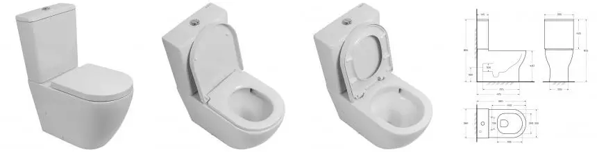 Унитаз компакт безободковый «Belbagno» Sfera-Tor BB2141CP-TOR/SC/BB2141T белый с сиденьем дюропласт с микролифтом белое Унитаз компакт безободковый «Belbagno» Sfera-Tor BB2141CP-TOR/SC/BB2141T белый с сиденьем дюропласт с микролифтом белое