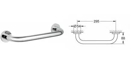 Ручка в ванну «Grohe» Essentials 30 хром