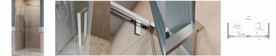 Душевая дверь «Belbagno» SOFT_CLOSE-1-BF-1-120-C-Cr 120/200 прозрачная/хром универсальная Душевая дверь «Belbagno» SOFT_CLOSE-1-BF-1-120-C-Cr 120/200 прозрачная/хром универсальная