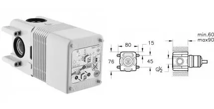 Внутренняя часть смесителя «Vitra» Q-line A42213EXP белая