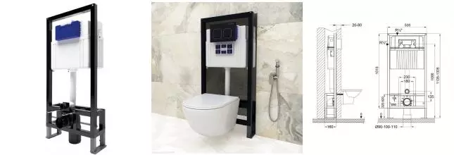 Инсталляция для унитаза «Bettoserb» Sava Free Standing 40006480 Инсталляция для унитаза «Bettoserb» Sava Free Standing 40006480