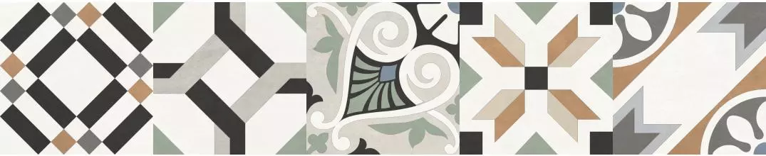 Напольная плитка «Artkera Group» Design Art Mix 1 Matt. 20x20 GP2020DMX31 мультиколор