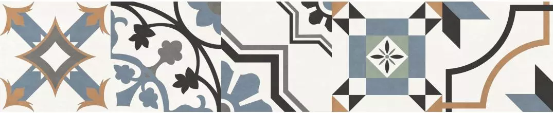 Напольная плитка «Artkera Group» Design Art Mix 2 Matt. 20x20 GP2020DMX23 мультиколор