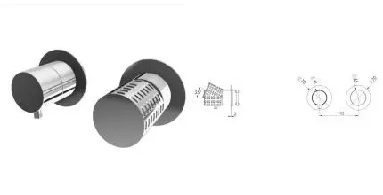 Смеситель для скрытого монтажа «Remer» Celebrity CEC92ZPWB хром Смеситель для скрытого монтажа «Remer» Celebrity CEC92ZPWB хром