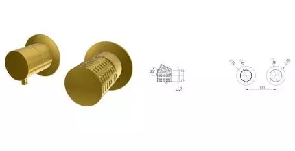 Смеситель для скрытого монтажа «Remer» Celebrity CEC93ZPWB хром Смеситель для скрытого монтажа «Remer» Celebrity CEC93ZPWB хром