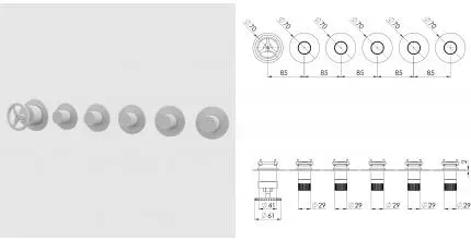 Смеситель для скрытого монтажа «Remer» Chrono CH98D5PWBBO белый матовый