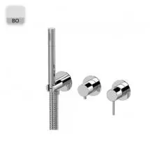 Смеситель для скрытого монтажа «Remer» X-style X97D2PWBBO белый матовый