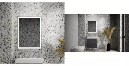 Зеркало «Raval» Prima 77 с подсветкой Зеркало «Raval» Prima 77 с подсветкой