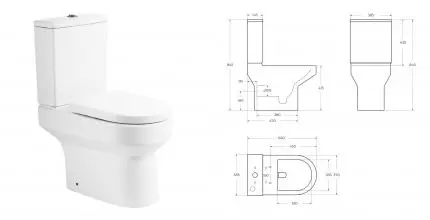 Унитаз компакт безободковый «Belbagno» Norma BB339CPR/BB339T/BB089SC белый с сиденьем дюропласт с микролифтом белое Унитаз компакт безободковый «Belbagno» Norma BB339CPR/BB339T/BB089SC белый с сиденьем дюропласт с микролифтом белое