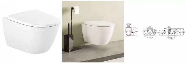 Унитаз подвесной ROCA ONA A346687000 Rim гор. вып. (белый), шт A346687000 · Ona, Roca, A346687000 Унитаз подвесной ROCA ONA A346687000 Rim гор. вып. (белый), шт A346687000 · Ona, Roca, A346687000