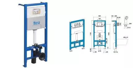 Инсталляция для унитаза «Roca» One ZRU9307708