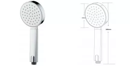 Ручная лейка «VODA» VSP10 хром