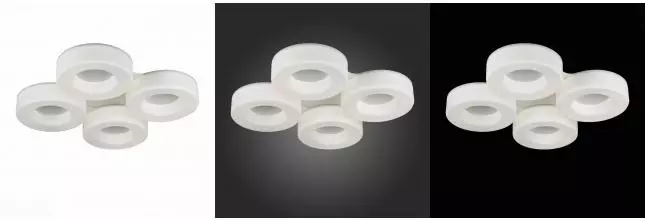 SL886.552.04 Светильник потолочный ST-Luce белый/ LED 4*24W 4100K LORDIN SL886.552.04 · Evoluce, SL886.552.04