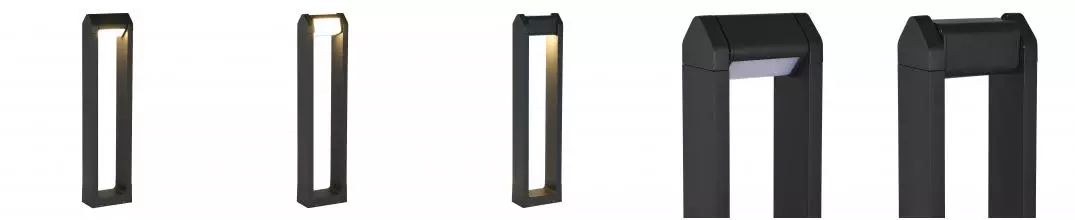 SL9540.705.01 Светильник уличный напольный ST-Luce тёмно-серый LED 1*8W 3000K PROTECH SL9540.705.01 · Evoluce, SL9540.705.01