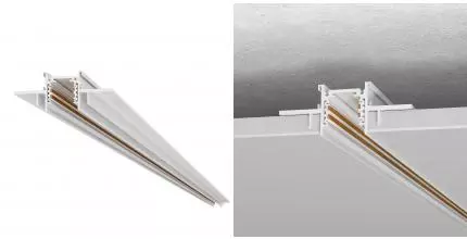 ST1004.529.12 Шинопровод магнитный встраиваемый под ГКЛ 12мм ST-Luce Белый L2000мм(заглушки в комп) SKYLINE 48+ ST1004.529.12 · Evoluce, ST1004.529.12