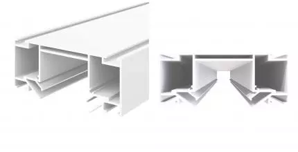 ST1047.529.02 Профиль для монтажа 48 под натяж. потолок ST-Luce Белый L 2000мм (Заглуш внеш 2 в ком) SKYLINE 48+ ST1047.529.02 · Evoluce, ST1047.529.02