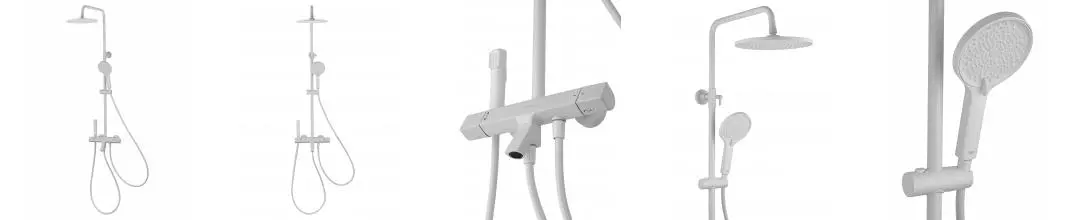 Душевая система с термостатом WONZON & WOGHAND The ONE, Белый матовый (WW-B3094-MW) · The One, Wonzon & Woghand, WW-B3094-MW Душевая система с термостатом WONZON & WOGHAND The ONE, Белый матовый (WW-B3094-MW) · The One, Wonzon & Woghand, WW-B3094-MW