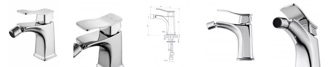 Смеситель для биде WONZON & WOGHAND NAVIA, Хром (WW-185001-CR) · Navia, Wonzon & Woghand, WW-185001-CR Смеситель для биде WONZON & WOGHAND NAVIA, Хром (WW-185001-CR) · Navia, Wonzon & Woghand, WW-185001-CR