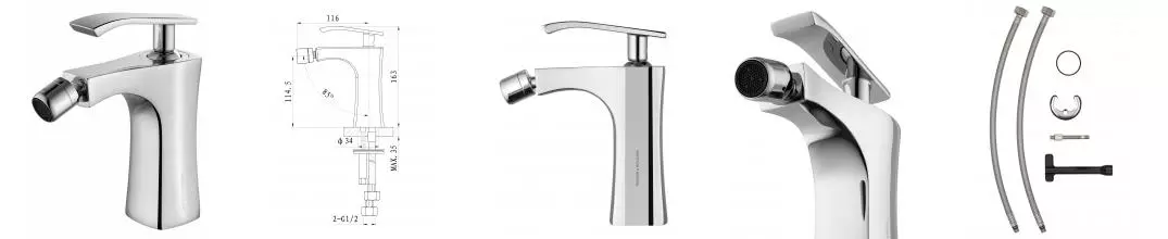 Смеситель для биде WONZON & WOGHAND TRIUMPH, Хром (WW-565001-CR) · Triumph, Wonzon & Woghand, WW-565001-CR Смеситель для биде WONZON & WOGHAND TRIUMPH, Хром (WW-565001-CR) · Triumph, Wonzon & Woghand, WW-565001-CR