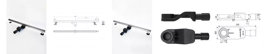 Душевой трап 90 см WONZON & WOGHAND, Брашированный никель (WW-65409M-BR) · Wonzon & Woghand, WW-65409M-BR Душевой трап 90 см WONZON & WOGHAND, Брашированный никель (WW-65409M-BR) · Wonzon & Woghand, WW-65409M-BR