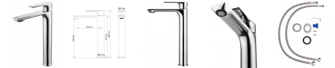 Смеситель для раковины «Wonzon & Woghand» Brilliant WW-88019079-CR хром Смеситель для раковины «Wonzon & Woghand» Brilliant WW-88019079-CR хром