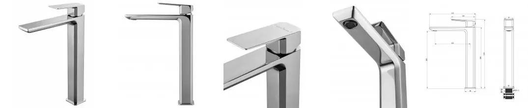 Смеситель для раковины «Wonzon & Woghand» Diamond WW-88239011-CR хром Смеситель для раковины «Wonzon & Woghand» Diamond WW-88239011-CR хром