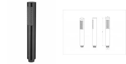 Лейка для душа WONZON & WOGHAND, Тёмный графит (WW-88SC04-BGM) · без серии, Wonzon & Woghand, WW-88SC04-BGM Лейка для душа WONZON & WOGHAND, Тёмный графит (WW-88SC04-BGM) · без серии, Wonzon & Woghand, WW-88SC04-BGM