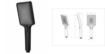 Лейка для душа WONZON & WOGHAND, Черный матовый (WW-88SC08-MB) · без серии, Wonzon & Woghand, WW-88SC08-MB Лейка для душа WONZON & WOGHAND, Черный матовый (WW-88SC08-MB) · без серии, Wonzon & Woghand, WW-88SC08-MB