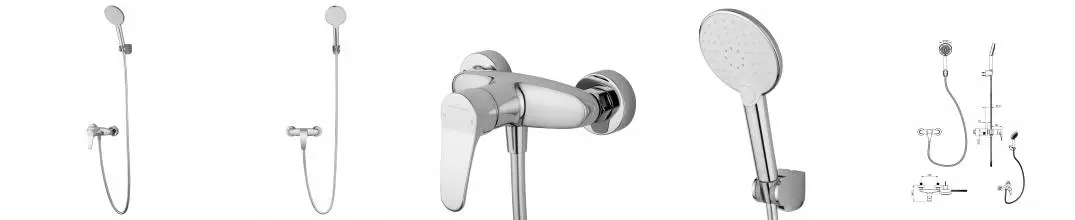 Смеситель для душа «Wonzon & Woghand» Alfa WW-AE3102-CR хром Смеситель для душа «Wonzon & Woghand» Alfa WW-AE3102-CR хром