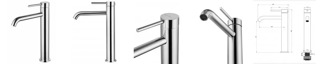 Смеситель для раковины высокий WONZON & WOGHAND STICK, Хром (WW-88239017-CR) · Stick, Wonzon & Woghand, WW-88239017-CR Смеситель для раковины высокий WONZON & WOGHAND STICK, Хром (WW-88239017-CR) · Stick, Wonzon & Woghand, WW-88239017-CR