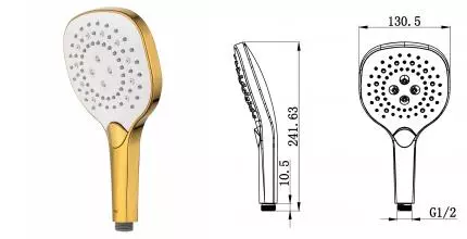 Душевая лейка WONZON & WOGHAND, Темное золото (WW-981358-DG) · без серии, Wonzon & Woghand, WW-981358-DG Душевая лейка WONZON & WOGHAND, Темное золото (WW-981358-DG) · без серии, Wonzon & Woghand, WW-981358-DG