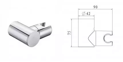 Настенный держатель WONZON & WOGHAND, Хром (WW-994224-CR) · Wonzon & Woghand, WW-994224-CR Настенный держатель WONZON & WOGHAND, Хром (WW-994224-CR) · Wonzon & Woghand, WW-994224-CR