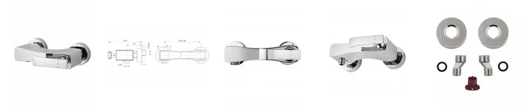 Смеситель для душа WONZON & WOGHAND TRIUMPH, Хром (WW-564101-CR) · Triumph, Wonzon & Woghand, WW-564101-CR