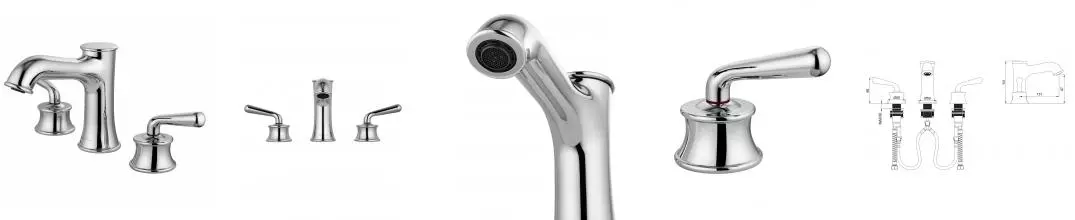 Смеситель для раковины «Wonzon & Woghand» Steam WW-88159008-CR хром Смеситель для раковины «Wonzon & Woghand» Steam WW-88159008-CR хром