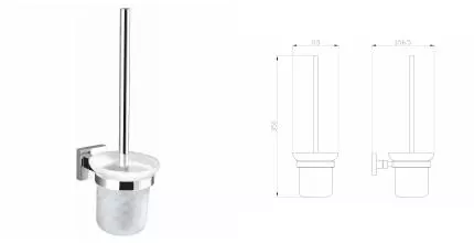 Туалетный ершик в комплекте WONZON & WOGHAND POLO, Хром (WW-8919) · Polo, Wonzon & Woghand, WW-8919