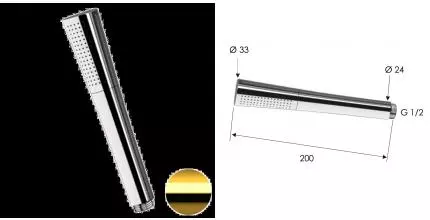 Ручной душ Daniel Diva A452SDO, золото глянцевое, шт A452SDO · Daniel, A452SDO Ручной душ Daniel Diva A452SDO, золото глянцевое, шт A452SDO · Daniel, A452SDO