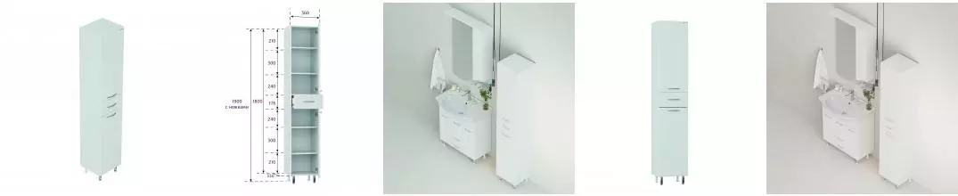 Пенал с 1 ящ. Модерн 36.10 Универсальный · Onika, 403601