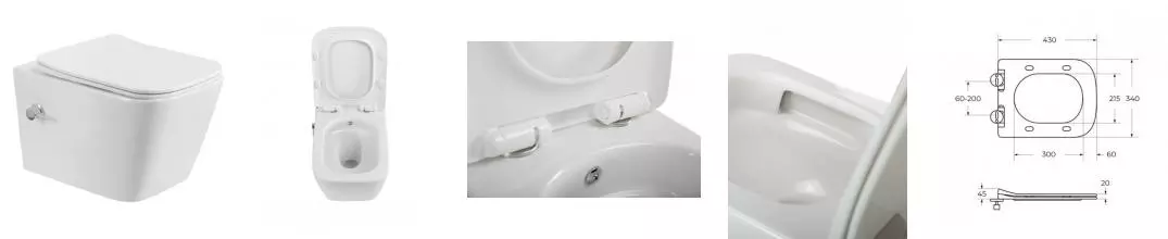 Подвесной унитаз безободковый «Belbagno» KRAFT-TOR BB7106CH-TOR-BS/SC белый с сиденьем дюропласт с микролифтом белое Подвесной унитаз безободковый «Belbagno» KRAFT-TOR BB7106CH-TOR-BS/SC белый с сиденьем дюропласт с микролифтом белое