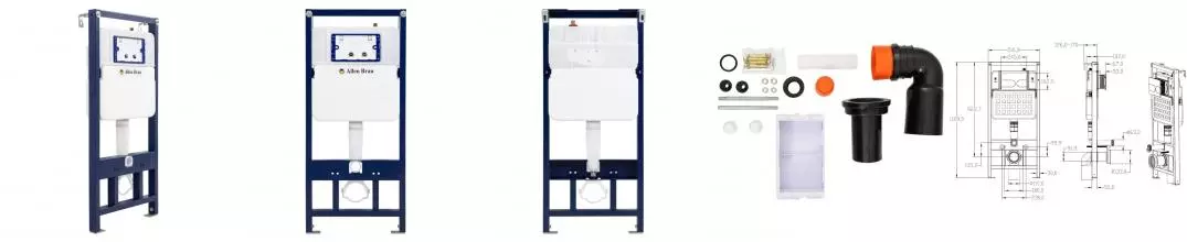 Инсталляция для унитаза «Allen Brau» Evo 9.1EV00.20 Инсталляция для унитаза «Allen Brau» Evo 9.1EV00.20