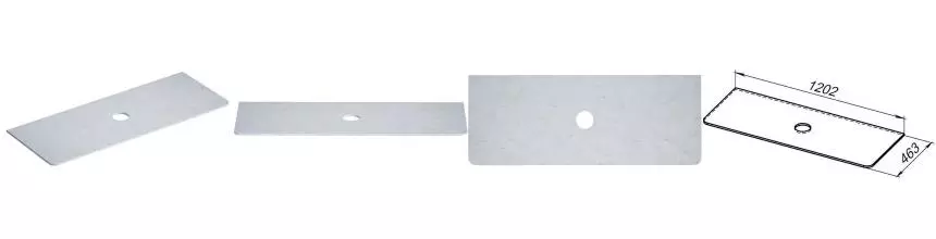 Мебельная столешница «Allen Brau» Paris 120 искусственный камень камень сатин