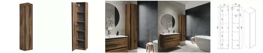 Пенал «ZOV» Парма 32 подвесной аттик универсальный