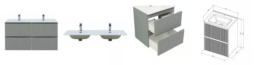 Тумба с раковиной «Aquanet» Джейн 120 (Flat 120 254367) подвесная мисти грин Тумба с раковиной «Aquanet» Джейн 120 (Flat 120 254367) подвесная мисти грин