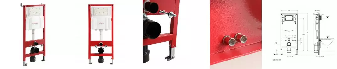 Инсталляция для унитаза «Cezares» CZR-101-M