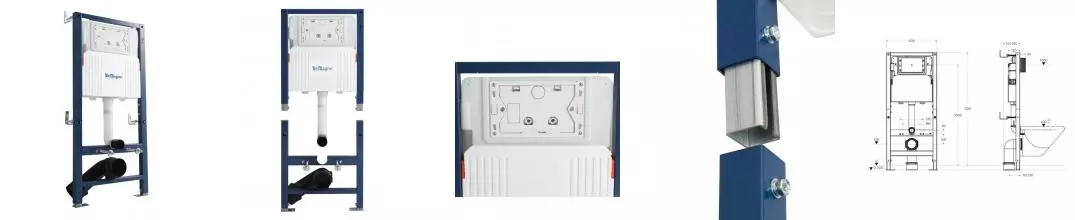 Инсталляция для унитаза «Belbagno» BB-109-M-C Инсталляция для унитаза «Belbagno» BB-109-M-C