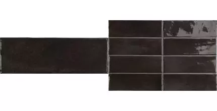 Настенная плитка «Equipe Ceramicas» Coco Glossy 15x5 27991 black hat