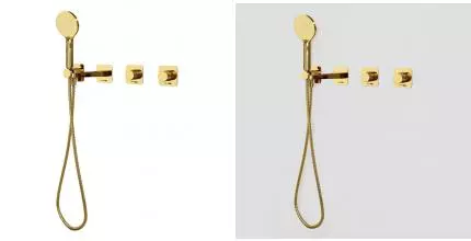 Смеситель для ванны с душем «WasserKRAFT» Ems A7651.303.305.280.197.348 золото Смеситель для ванны с душем «WasserKRAFT» Ems A7651.303.305.280.197.348 золото