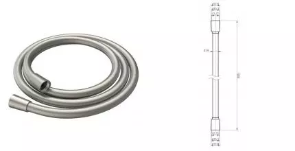 Душевой шланг «Cezares» CZR-FD-150-IN 150 см сатин Душевой шланг «Cezares» CZR-FD-150-IN 150 см сатин